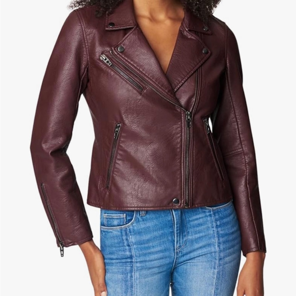 Blank NYC Faux Leather Jacket Size Small - Picture 2 of 7